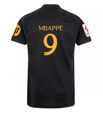 Real Madrid Kylian Mbappe #9 Tredje trøje 2023-24 Kort ærmer